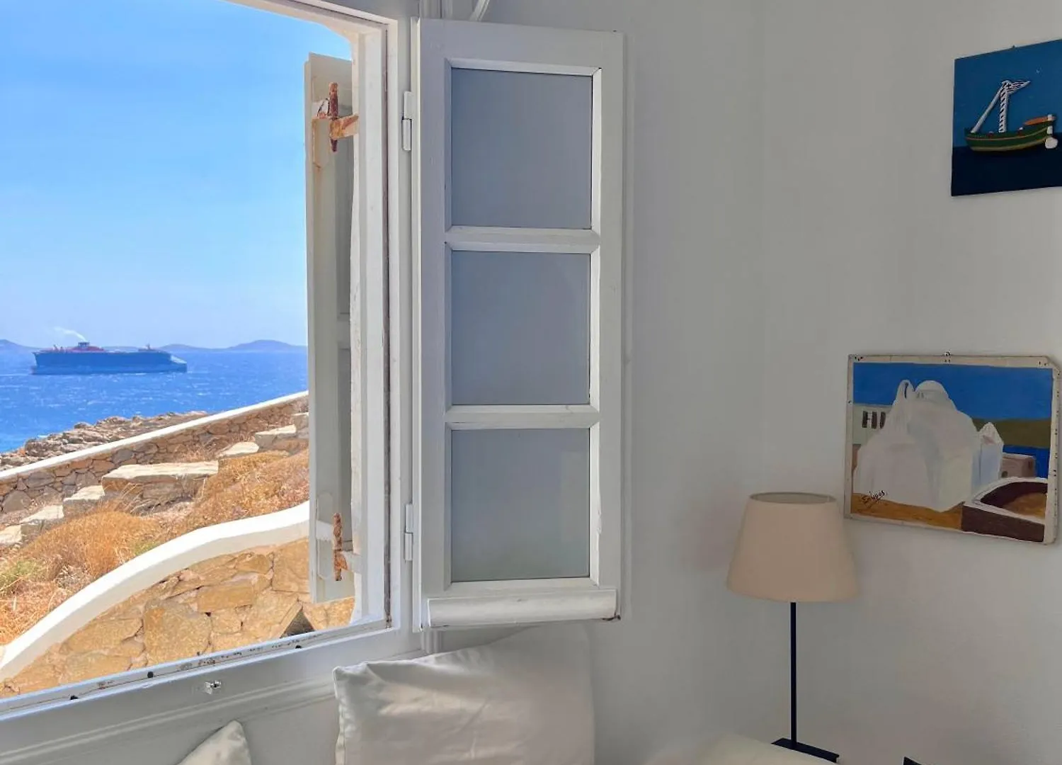 Villa Akra à Houlakia  Hébergement de vacances Houlakia (Mykonos)